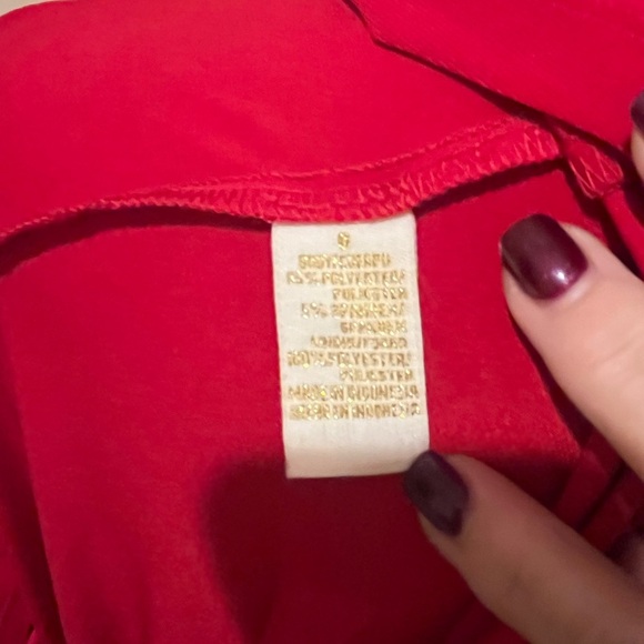 V NECK MINI CHRISTMAS PARTY DRESS WITH RHINESTONE ACCENTS BY PRELUDE, SIZE 6 - Picture 5 of 5